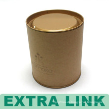 Chinesische Verpackung Box kostenlose Probe benutzerdefinierte Logo gedruckt Runde Papier Rohr Kaffeebohne Verpackung Box